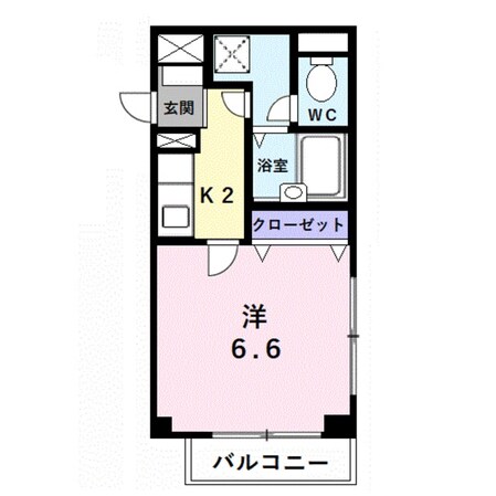 グランフォルム野尻の物件間取画像